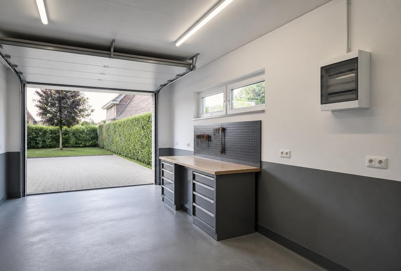 Schuur of garage aansluiten